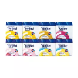 FORTIMEL Compact 2.4 Blandet kartong 8X4X125 ml