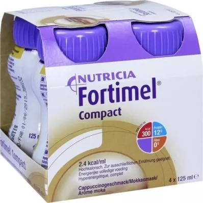 FORTIMEL Compact 2.4 Cappuccino-smak, 4X125 ml