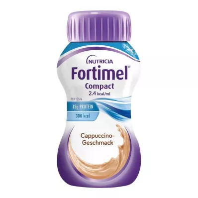 Fortimel Compact 2.4 cappuccinosmak, 4X125 ml