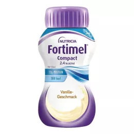 FORTIMEL Compact 2.4 Vaniljesmak 8X4X125 ml