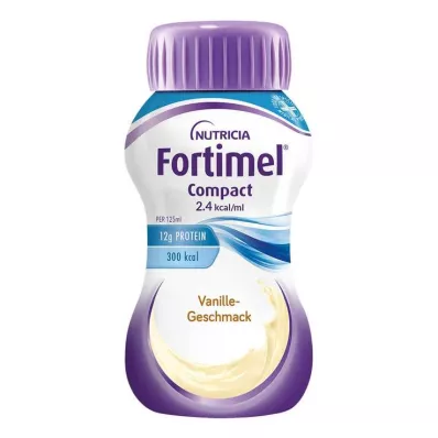 FORTIMEL Compact 2.4 Vaniljesmak 8X4X125 ml