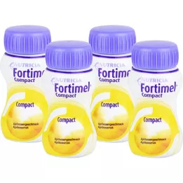 FORTIMEL Compact 2.4 Aprikossmak 8X4X125 ml