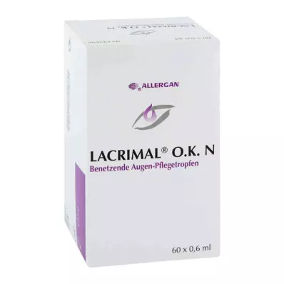 LACRIMAL O.K. N øyedråper, 60X0,6 ml LACRIMAL O.K. N øyedråper, 60X0,6 ml