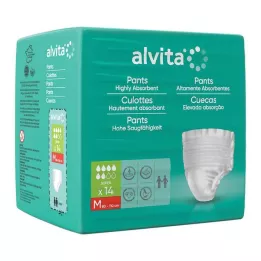 ALVITA Inkontinensbukse super medium, 14 stk