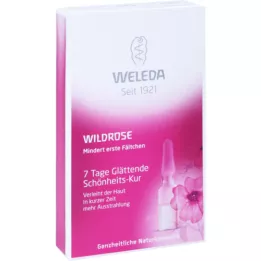 WELEDA Wild Rose 7 Days Smoothing Beauty Treatment, 7X0,8 ml