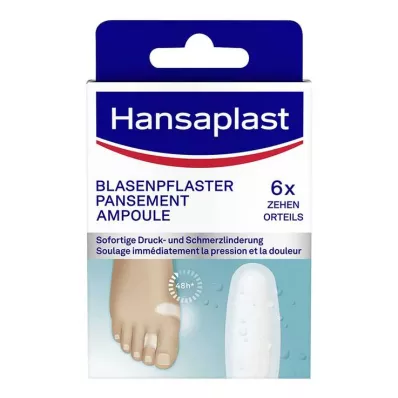 HANSAPLAST Blisterplaster liten, 6 stk HANSAPLAST Blisterplaster liten, 6 stk