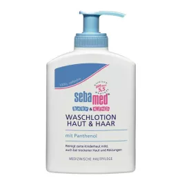 SEBAMED BABY & KIND Vaskekrem for hud & Hår, 200 ml