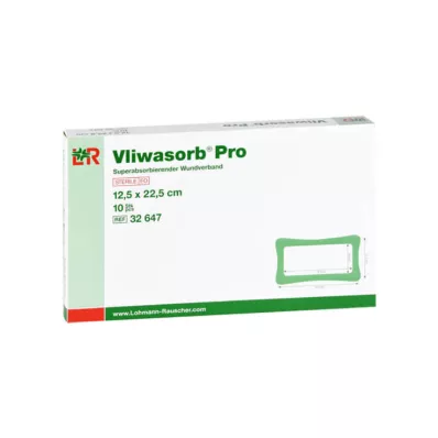 VLIWASORB Pro superabsorb.comp.sterile 12,5x22,5 cm, 10 stk VLIWASORB Pro superabsorb.comp.sterile 12,5x22,5 cm, 10 stk