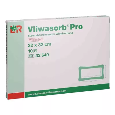 VLIWASORB Pro superabsorb.comp.sterile 22x32 cm, 10 stk VLIWASORB Pro superabsorb.comp.sterile 22x32 cm, 10 stk