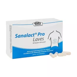 SANALACT Pro Laves-kapsler, 60 kapsler