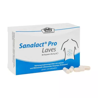 SANALACT Pro Laves-kapsler, 60 kapsler