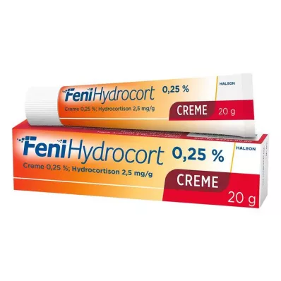 FENIHYDROCORT Krem 0,25 %, 20 g FENIHYDROCORT Krem 0,25 %, 20 g