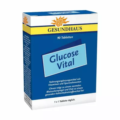 GESUNDHAUS Glucose Vital tabletter, 90 stk