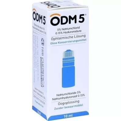 ODM 5 øyedråper, 1X10 ml