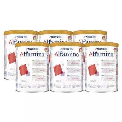 ALFAMINO Pulver, 6X400 g