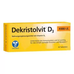 DEKRISTOLVIT D3 4 000 IE tabletter, 30 stk