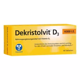 DEKRISTOLVIT D3 4 000 IE tabletter, 60 stk