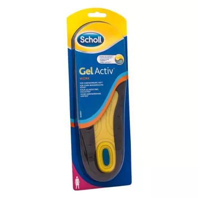 SCHOLL GelActiv innleggssåler Work women Gr.38-42, 2 stk