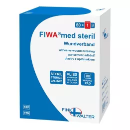 WUNDVERBAND steril 6x10 cm, 50 stk