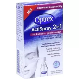 OPTREX ActiSpray 2in1 f.tørre+irriterte øyne, 10 ml
