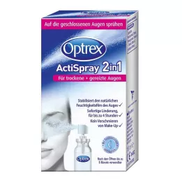 OPTREX ActiSpray 2in1 f.tørre+irriterte øyne, 10 ml