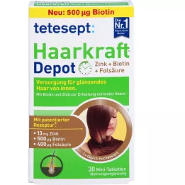 TETESEPT Hair Power Depot filmdrasjerte tabletter, 30 stk