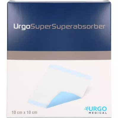 URGOSUPERSUPERABSORBER 10x10 cm bandasje, 10 stk