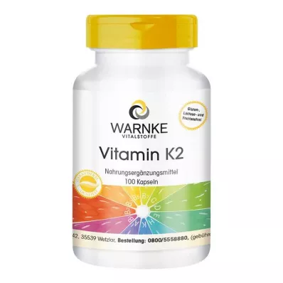 VITAMIN K2 CAPSULES, 100 stk