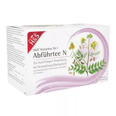 H&S Avføringsmiddel Te N Filterpose, 20X1,0 g H&S Avføringsmiddel Te N Filterpose, 20X1,0 g