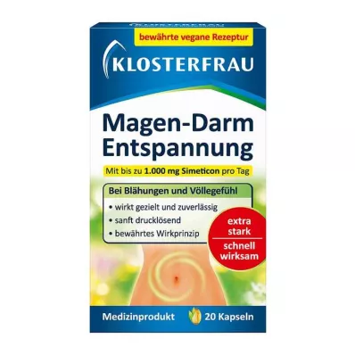 KLOSTERFRAU Kapsler for avslapping av mage- og tarmkanalen, 20 kapsler