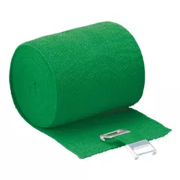HÖGA-LASTIC Color Ideal Bandage 6 cmx5 m grønn cello, 1 stk