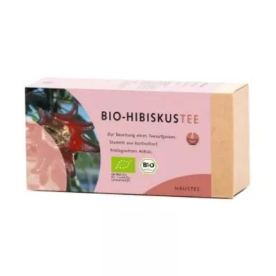 Hibiscus te økologiske filterposer, 25 stk