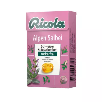 RICOLA o.Z.Box Salvie Alps Salviekarameller, 50 g