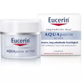 EUCERIN AQUAporin Active Cream normal til kombinert hud, 50 ml