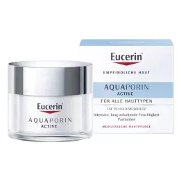 EUCERIN AQUAporin Aktiv krem LSF 25, 50 ml