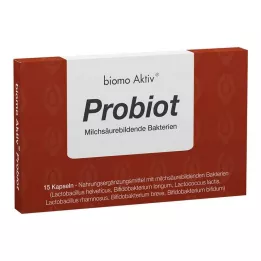 BIOMO Aktive Probiot-kapsler, 15 kapsler