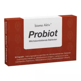 BIOMO Aktive Probiot-kapsler, 30 kapsler