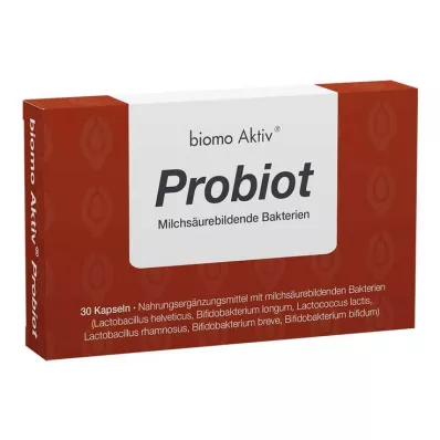 BIOMO Aktive Probiot-kapsler, 30 kapsler BIOMO Aktive Probiot-kapsler, 30 kapsler