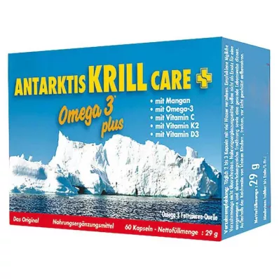 Antarctica Krill Care kapsler, 60 stk