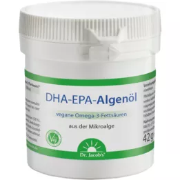 DHA-EPA-Dr. Jacobs kapsler med algeolje, 60 stk