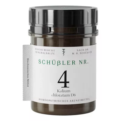 [nr.4 Kalium chloratum D 6 tabletter, 400 stk [nr.4 Kalium chloratum D 6 tabletter, 400 stk