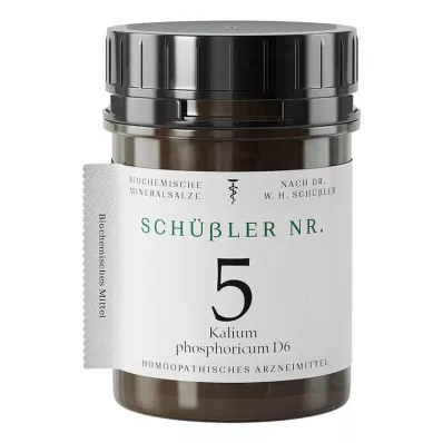 Schüssler No.5 Potassium phosphoricum D 6 tabletter, 400 stk Schüssler No.5 Potassium phosphoricum D 6 tabletter, 400 stk