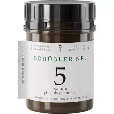 SCHÜSSLER No.5 Kalium phosphoricum D 6 tabletter, 1000 stk