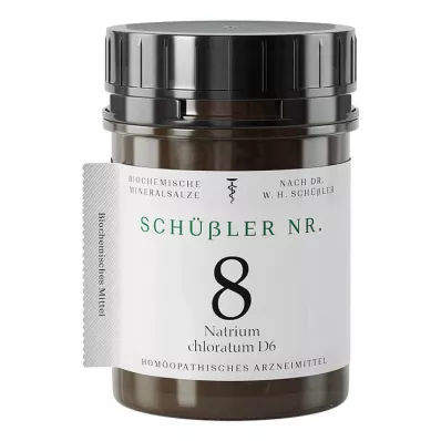 [nr.8 Natrium chloratum D 6 tabletter, 400 stk [nr.8 Natrium chloratum D 6 tabletter, 400 stk