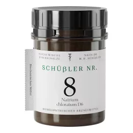 Schüssler No.8 Sodium chloratum D 6 tabletter, 1000 stk