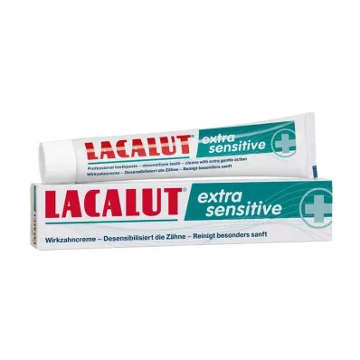 LACALUT ekstra sensitiv aktiv tannkrem, 75 ml LACALUT ekstra sensitiv aktiv tannkrem, 75 ml