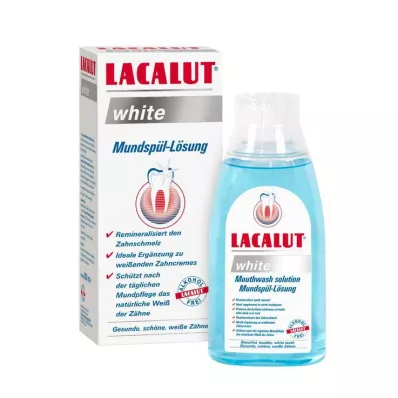 Lacalut hvit munnvannsoppløsning, 300 ml