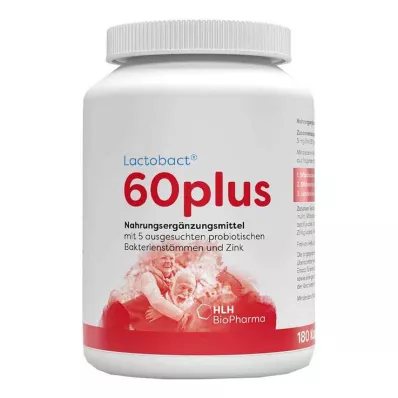 LACTOBACT 60plus enterokapsler, 180 stk