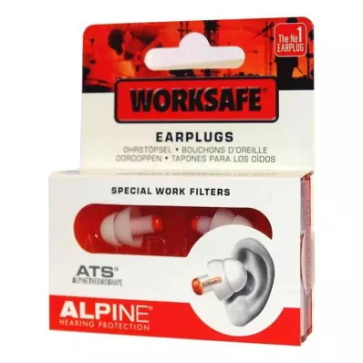 Alpine Worksafe ørepropper (2 stk) Alpine Worksafe ørepropper (2 stk)
