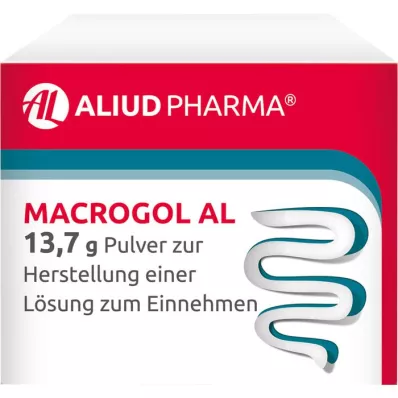 MACROGOL AL 13,7 g Oralt preparat, 100 stk